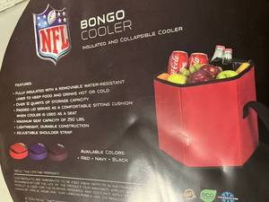 Vikings Cooler and Trash Bags