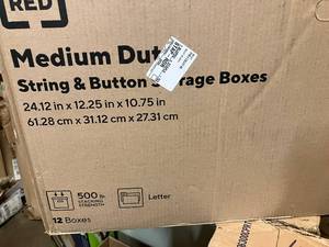 File Storage Boxes