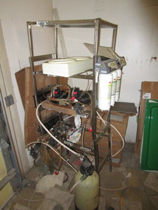 lot 37 image: SS Shelf, Filtration System, Soda Syrup Pumps