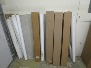 lot 44 image: Misc. Rolls of Commercial Wall Paper