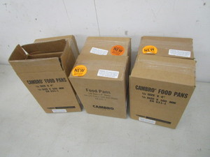 lot 12 image: (36) (New) 19 4 Food Pans