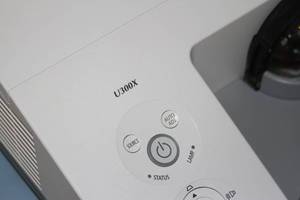 lot 15 image: NEC Ultra Short-Throw Wide Angle Widescreen 3000 Lumen Projector  Projection System