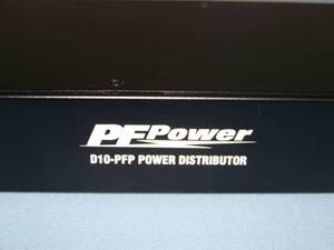 lot 66 image: Panamax D10-PFP 10-Outlet Power Distributor  Distribution Rack Strip