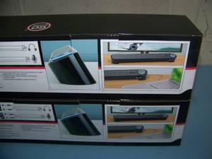lot 36 image: Lot of 2 - New - GO Groove GoGroove SonaVERSE UBR USB Powered Audio Sound Bar Soundbar Systems