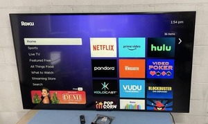 lot 1 image: Sharp LC-80LE661U Aquos Commercial Full HD 80 LED 1080p Smart TV  Television  Display  Monitor