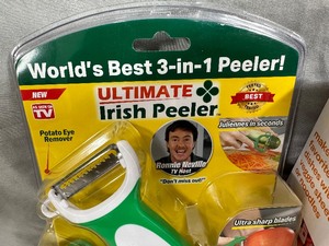 lot 53 image: New Ultimate Irish Peeler, New Vasta Sheet and Fettucine Slicer