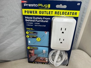 lot 174 image: New Presto Plug Outlet Extender