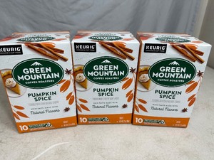 lot 185 image: 30 Keurig Green Mountain Coffee K-Cups - Pumpkin Spice