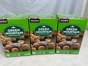 lot 187 image: 36 Keurig Green Mountain Coffee K-Cups - Hazelnut