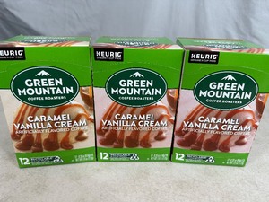 lot 188 image: 36 Keurig Green Mountain Coffee K-Cups - Caramel Vanilla Cream