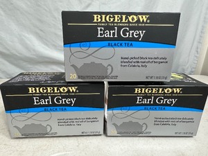 lot 189 image: 60 Tea Bags Bigelow Earl Grey Black Tea