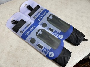lot 197 image: 2 New Trekgear Dry Bags for Camping  Hiking