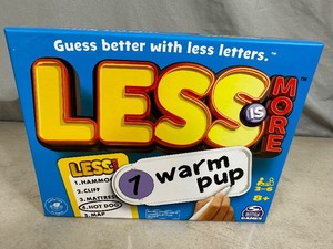 lot 211 image: Less is More Guessing Game