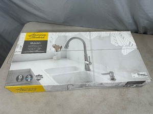 lot 12 image: Brand New American Standard Pull-Down Kitchen Faucet