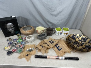 lot 27 image: New Home Decor, Harry Potter Mask, Sensory Putty, and More