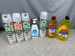 lot 33 image: New Cleaning Products and Lotion