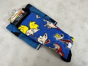 lot 39 image: New Nickelodeon Multiple Show Crew Socks with Bandana Gift Set