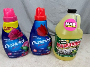 lot 61 image: New Fabric Softener and Drain Maintainer