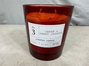 lot 66 image: Large Designer Double Wick Candle