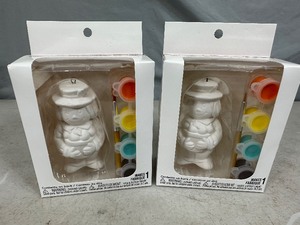 lot 75 image: 2 New Color Your Own Christmas Ornaments Kits