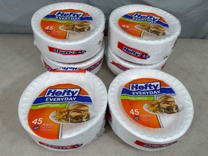 lot 95 image: 270 New Hefty Foam Plates