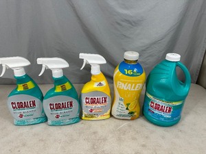 lot 136 image: New Cloralen Cleaners, Pinalen Cleaner, Bleach