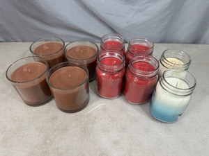 lot 144 image: 10 New Soy Blend Candles