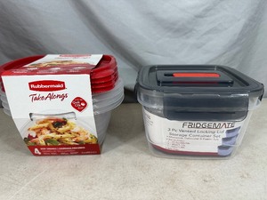 lot 145 image: 7 New Food Storage Containers with Lids