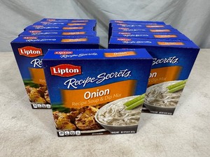 lot 149 image: 11 New Lipton Onion Soup and Dip Mix