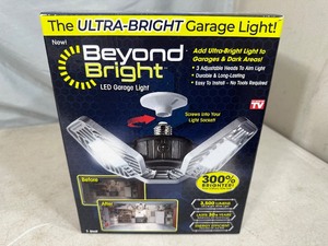 lot 152 image: New Beyond Bright LED Garage Light Bulb