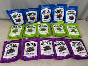lot 157 image: 15 Wiley Wallaby Licorice - 3 Flavors