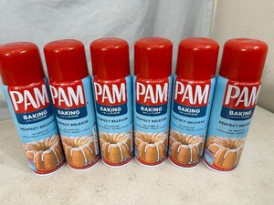 lot 173 image: 6 New Pam Baking Spray