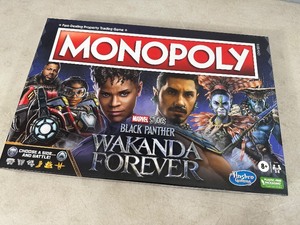 lot 177 image: New Monopoly Marvel Black Panther Wakanda Forever