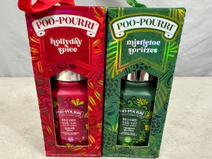 lot 233 image: 2 New Poo-Pourri Holiday Scent Sprays