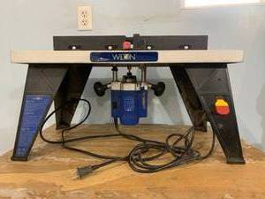 lot 79 image: Wilton Router, Base, and Work Table