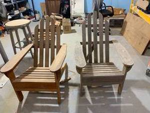 lot 89 image: Adirondack Chairs