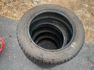 lot 54 image: 4 Tires Bridgestone All Weather Radial Blizzak