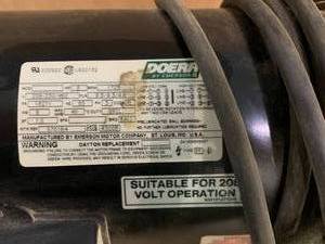 lot 95 image: Doerr by Emerson  Industrial Motor 3hp