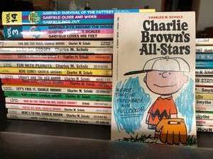 lot 131 image: Huge Collection of Paperback Comic Strip Books