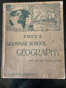 lot 135 image: VINTAGE Geography Textbook