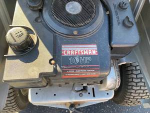 lot 1 image: Craftsman II Ride-n-Mulch Mower