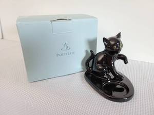 lot 19 image: Swanky Black Cats Partylite Votive Holders