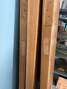 lot 242 image: Three 6-panel Doors Fire Rated
