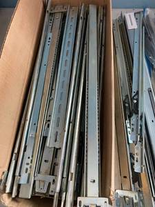 lot 241 image: Ball Bearing DrawerShelf Slides by Accuglide