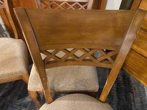 lot 168 image: 4 Padded Chairs