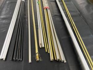 lot 196 image: Curtain Rods - Misc. sizes