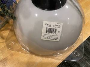 lot 183 image: Glass Jug, Gas Pump Shelf, Small Xmas Tree