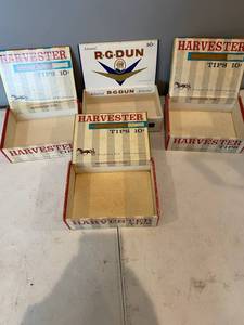 lot 220 image: Vintage Cigar Boxes and Childrens Dresses