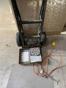 lot 263 image: 40amp HD Electrical Timer, 2 Wheel Cart