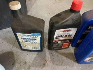 lot 265 image: Oil Filters, Innertubes, miscellaneous oil